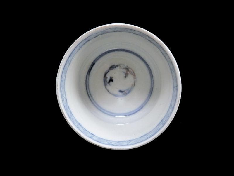 古伊万里 金襴手 双魚に花唐草の図 蕎麦猪口 E221AS-CAh - メルカリ