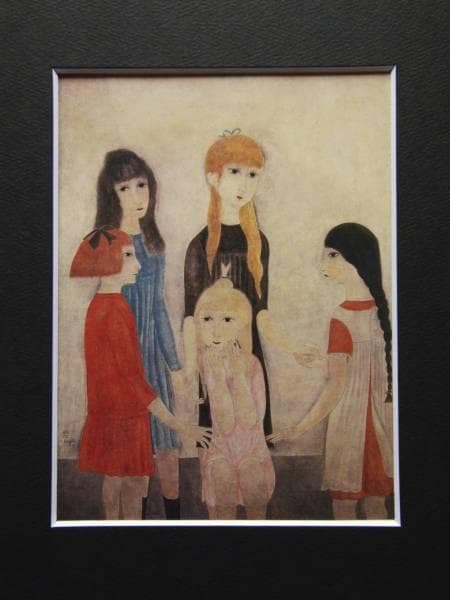 藤田嗣治、「Cinq Fillette,brunes,blondes et - メルカリ