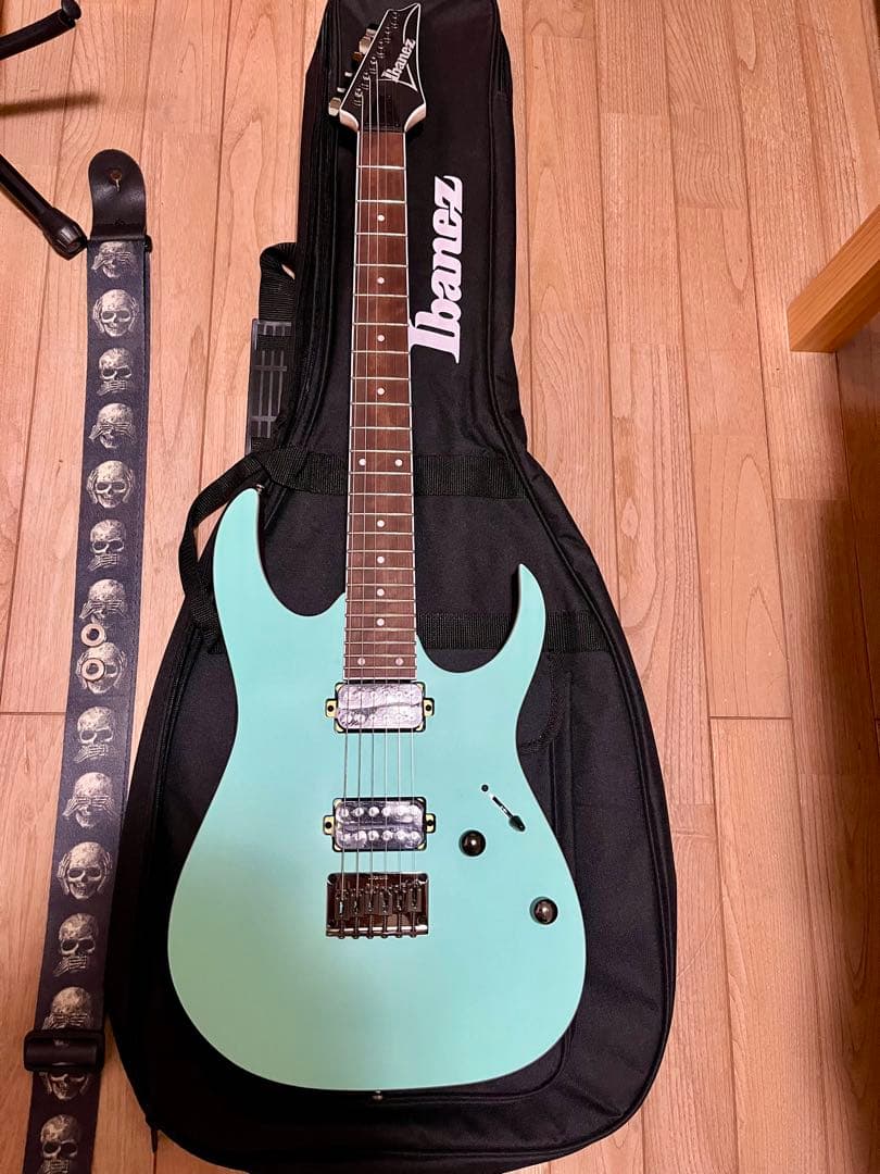 美品　IBANEZ RG421S SEM エレキギター ソフトケース付き Ibanez RG421S SEM エレキギター 初心者 アイバニーズ Standard RG