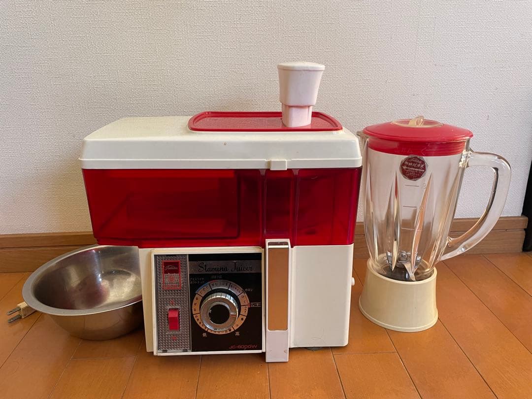 昭和レトロ ジューサーミキサー フードプロセッサー 東芝スタミナ