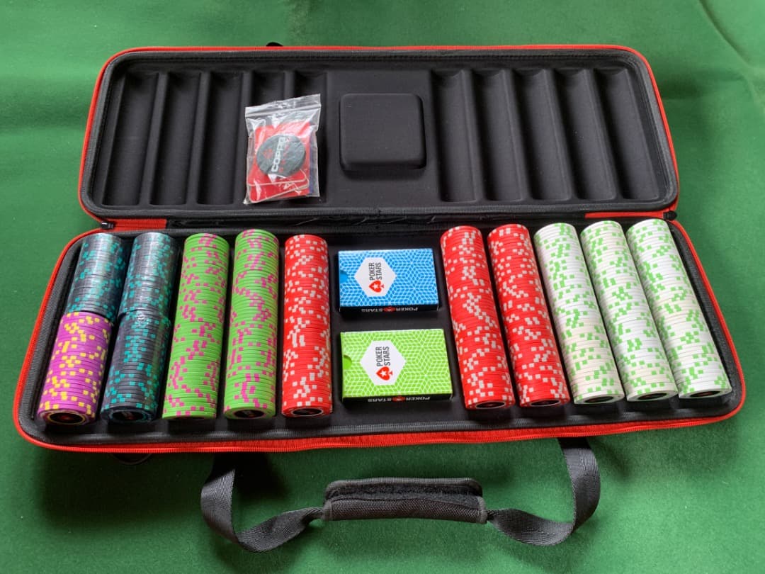 【希少】PokerStars チップセット Nashセラミックポーカーチップセット｜今すぐ購入｜プロフェッショナル