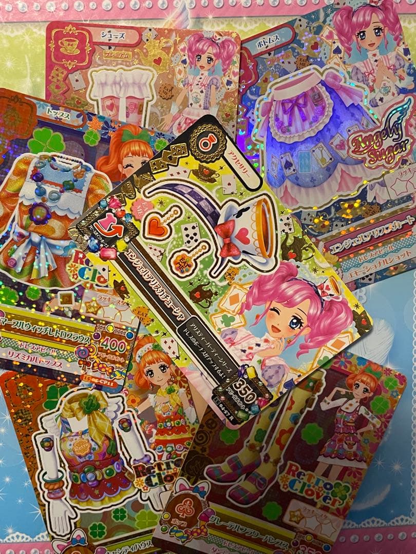 アイカツカード　甘羽まどか　栗栖ここね　プレミアム アイカツカード プレミアムレア 天羽まどか エンジェルアリススカート