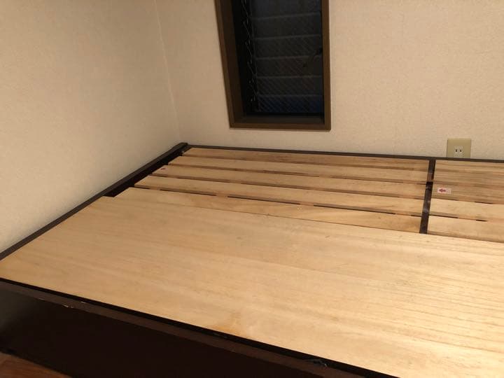 木製　シングルベッド　収納・引き出し付 zesto ゼスト ヘッドボードワゴン付・引き出し収納付きベッドシングル