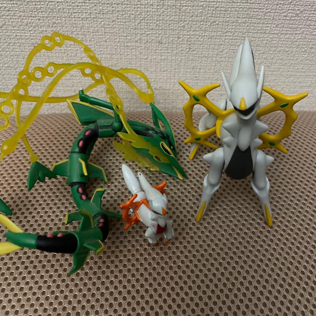 ポケモン フィギュア アルセウス メガレックウザ 3体セット - メルカリ