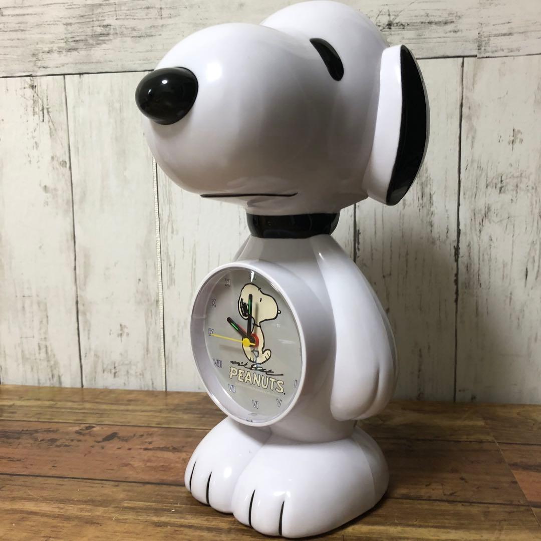 SNOOPYスヌーピーpeanutsレアヴィンテージレトロメロディ目覚まし時計