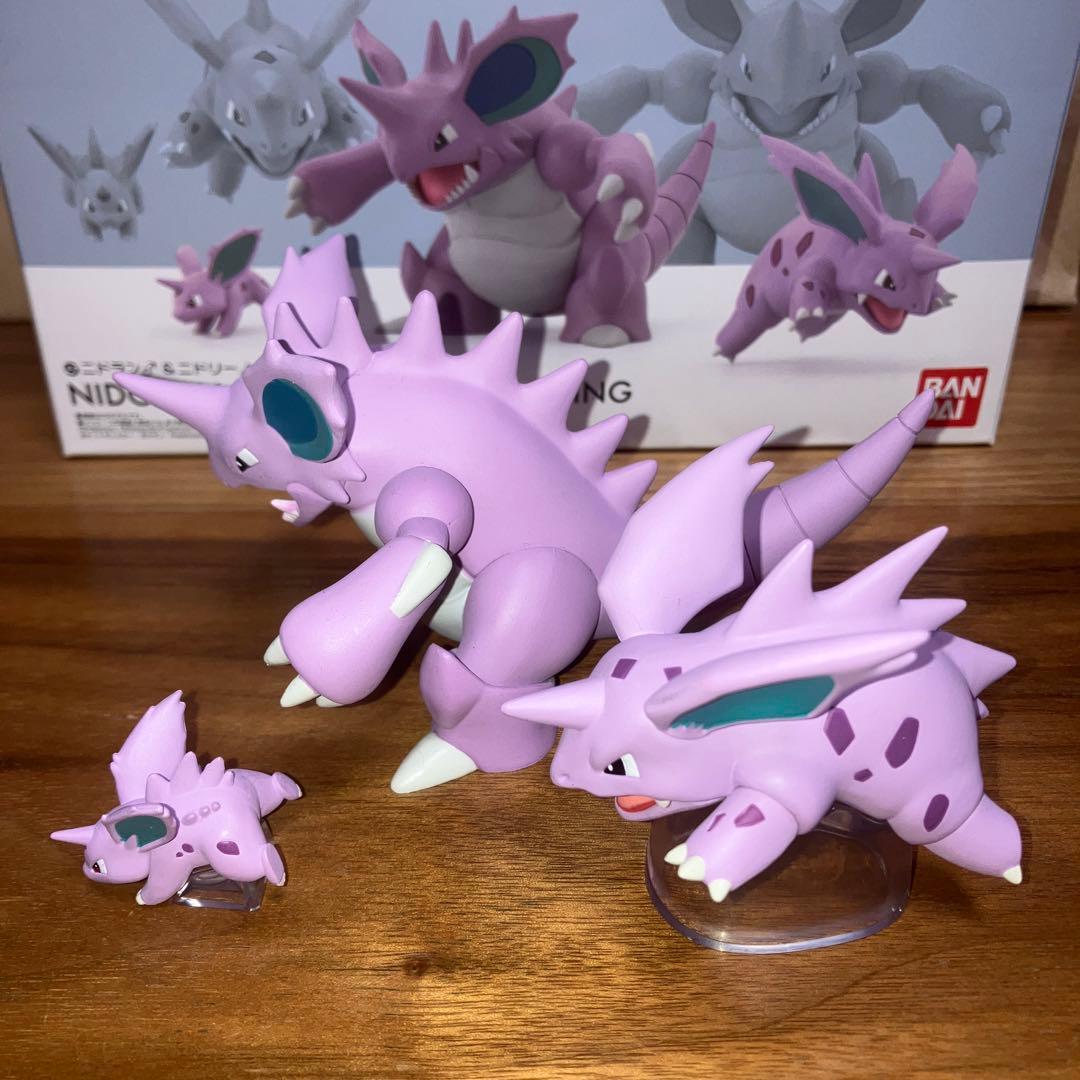 ポケモン スケールワールド ニドラン♂ ニドリーノ ニドキング