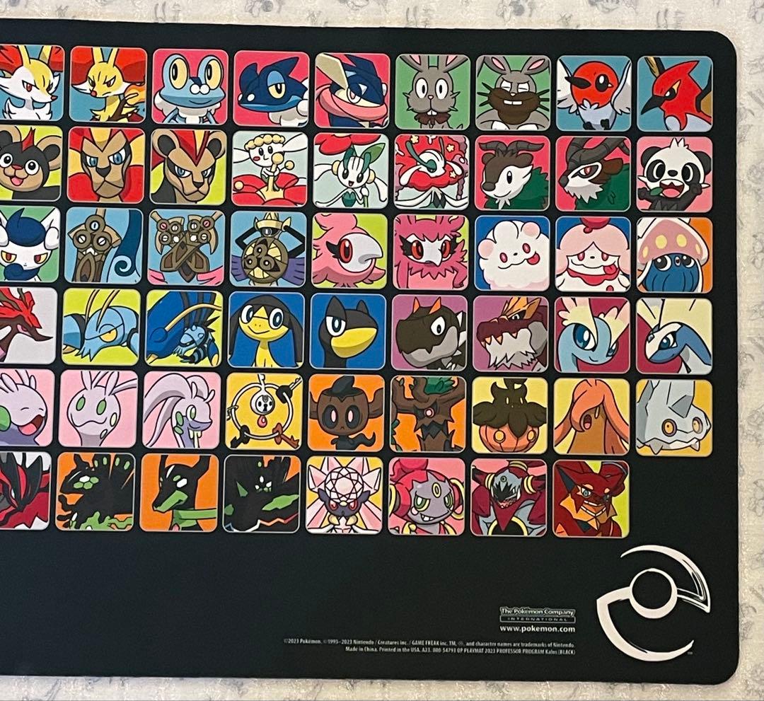 希少 プロフェッサープログラム カロス 第6世代 プレイマット ポケモン