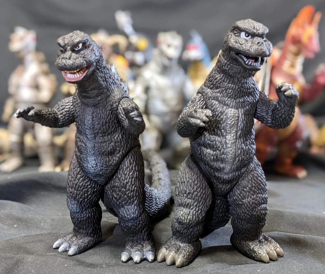 昭和ゴジラ＆東宝怪獣（バンダイ）ムービーモンスターシリーズ12体