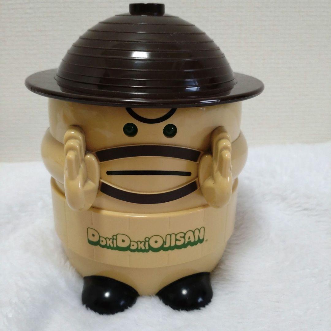 デッドストック動作確認済電池付】どきどきおじさん 目覚まし時計