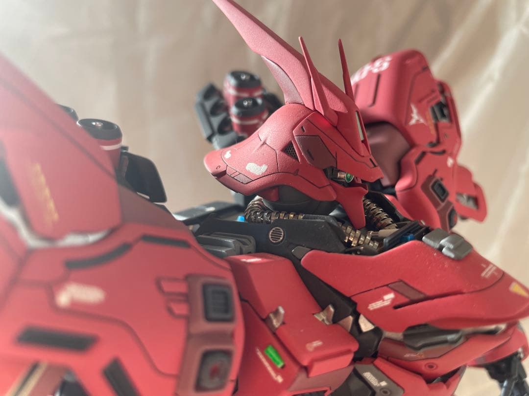 MG ガンプラ サザビーver.ka 徹底改修全塗装済完成品 - メルカリ