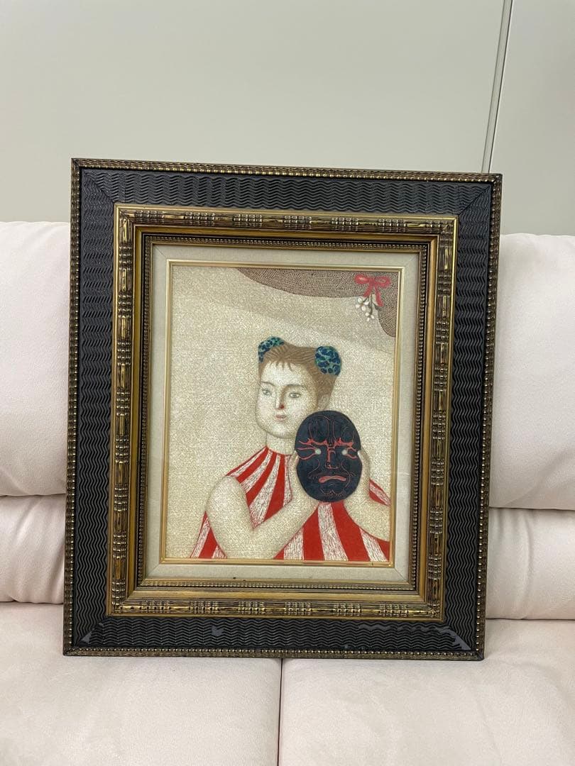 杉本澄男　お面　個展出品作 9月17日(水)から9月23日(火)まで】杉本澄男 追想展 | アート