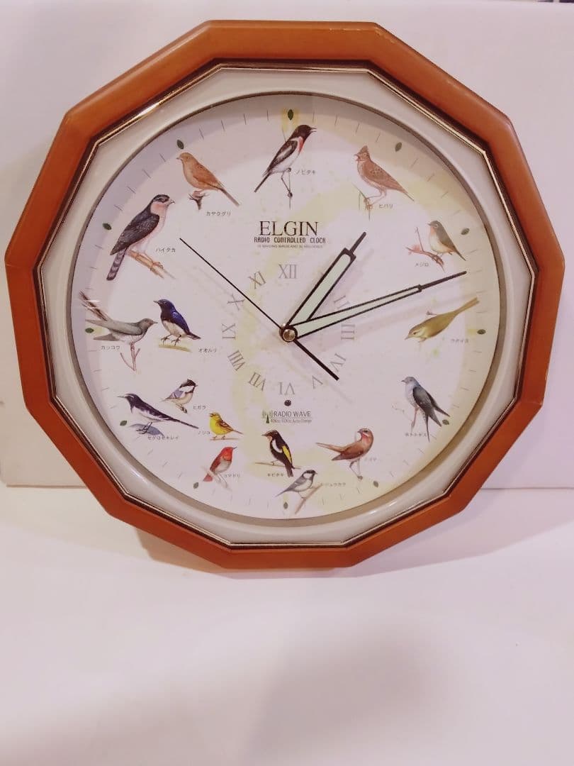 ELGIN エルジン　鳥　からくり　時計 希少⭐︎新品未使用品】 エルジン 鳥 からくり bs-734 動作確認済