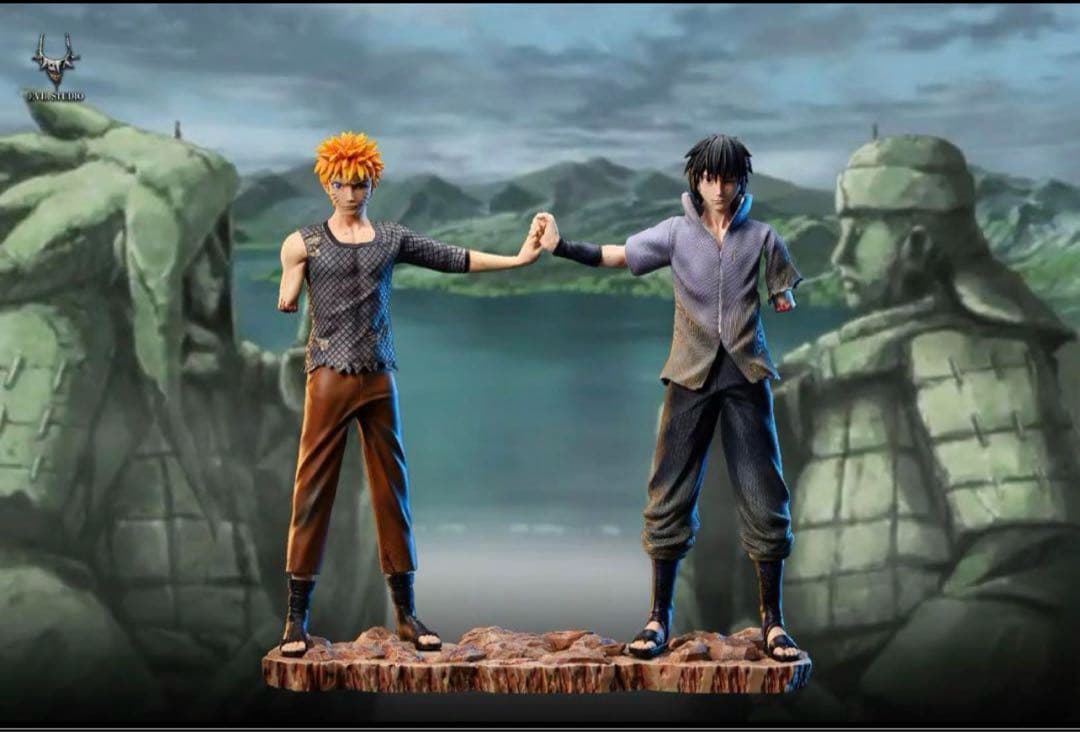 NARUTO -ナルト- ナルト＆サスケ【和解の印】 フィギュア ガレージ