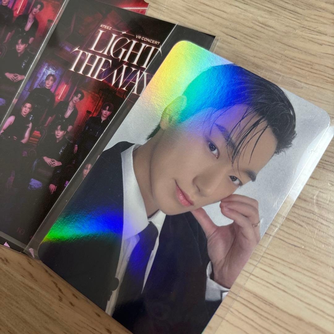 ATEEZ VR concert ホンジュン ホログラム スペシャル トレカ ATEEZ