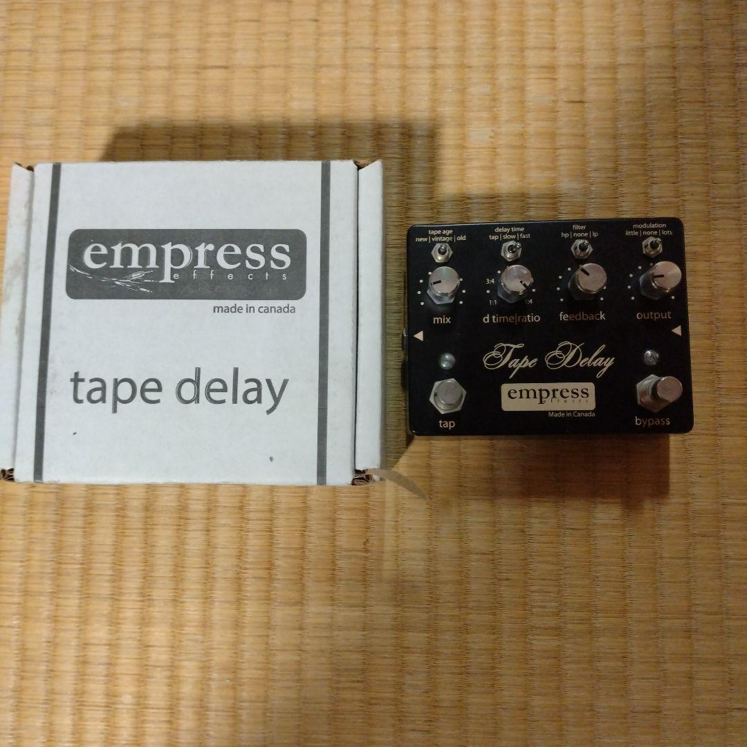 empress effects tape delay ディレイ(加工あり) Tape Delay – Empress Effects Inc.