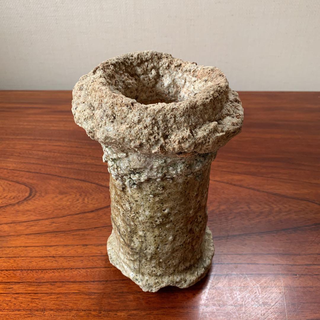 窯跡 発掘品 レア 生け花
