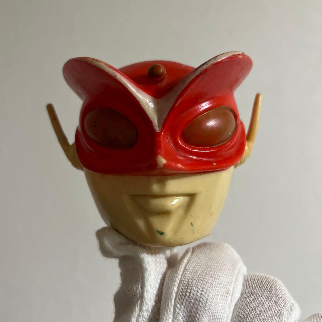 ⚠️激レア・当時物 レッドマン 面取れ ソフビ ブルマァク 送料込み