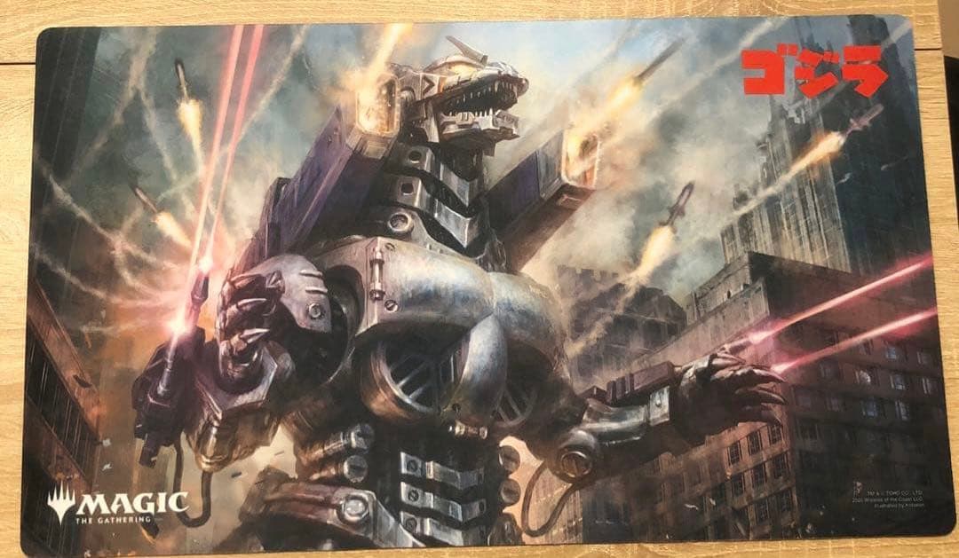 MTG プレイヤーズラバーマット 決戦兵器 メカゴジラ - メルカリ