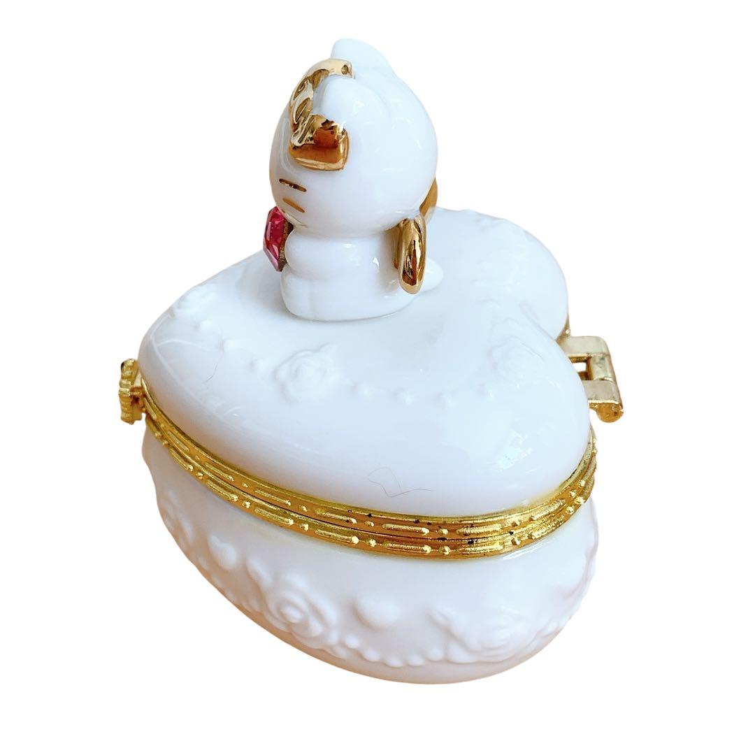 ⭐️レア⭐️ キティとミミィ エンジェル 陶器のアクセサリーケース