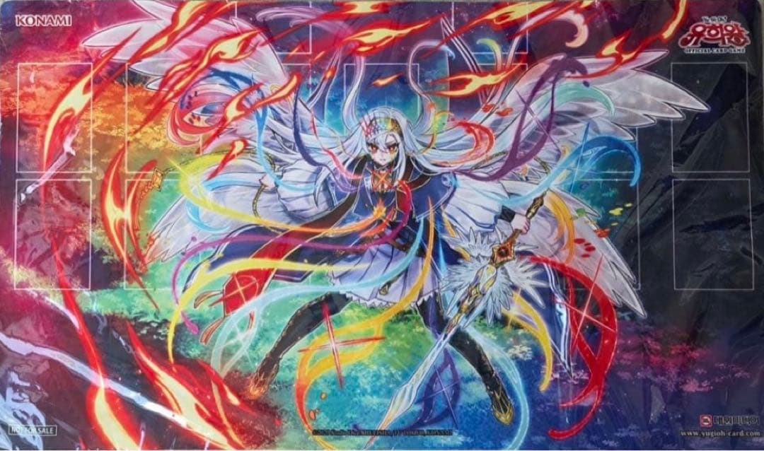 遊戯王 韓国限定 神芸なる知恵の乙女 プレイマット - メルカリ