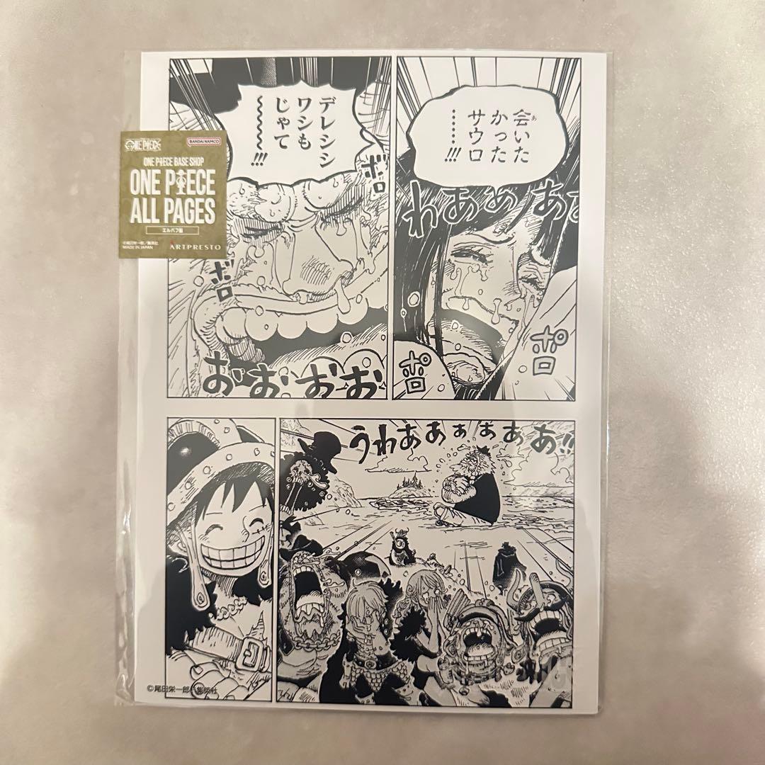 ワンピース ベースショップ ロビン all pages 2枚セット - メルカリ