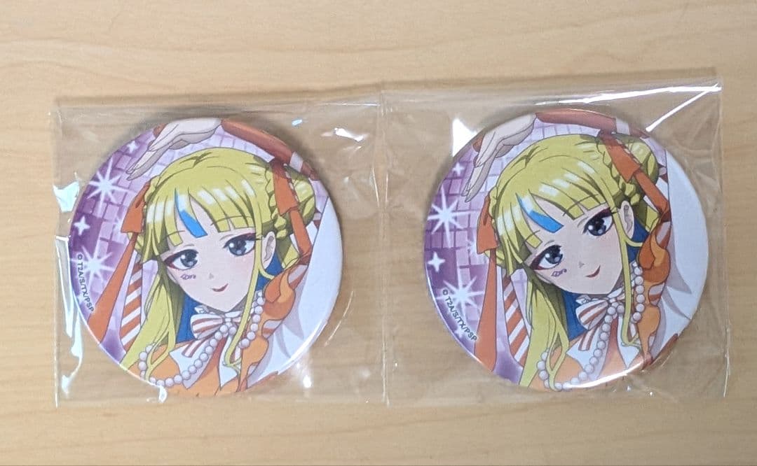 ワッチャプリマジ！ 心愛れもん クロッシングライブ 缶バッジ 2点 新品