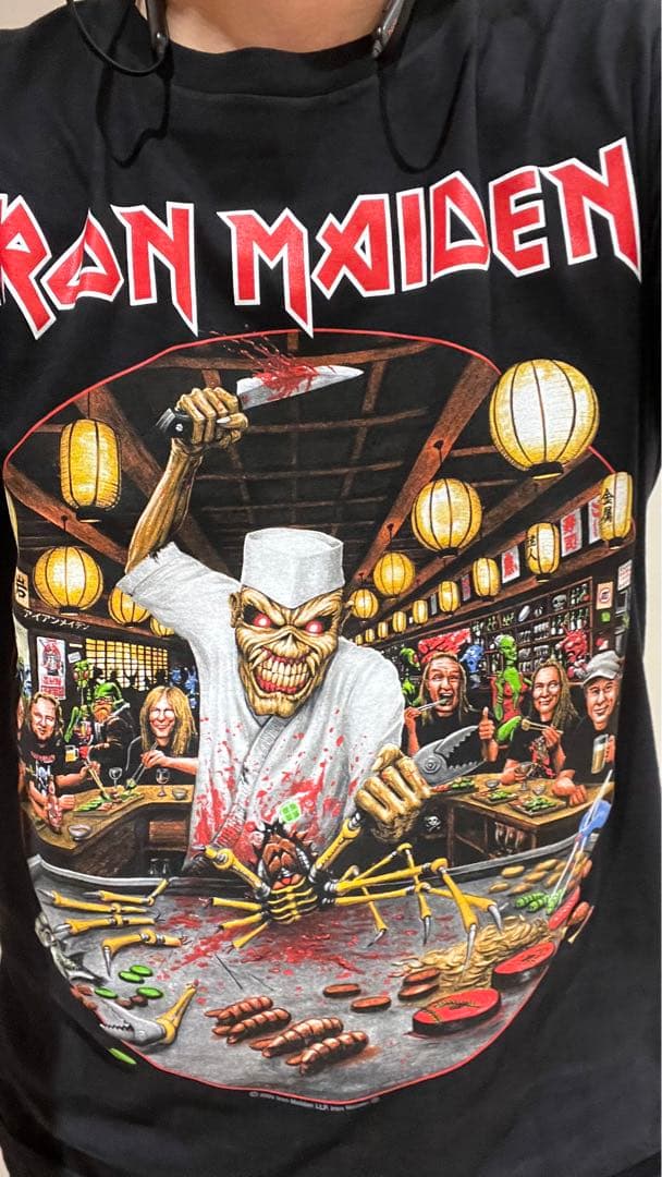 アイアンメイデン 来日記念 Tシャツ Mサイズ Iron Maiden 2024 - メルカリ