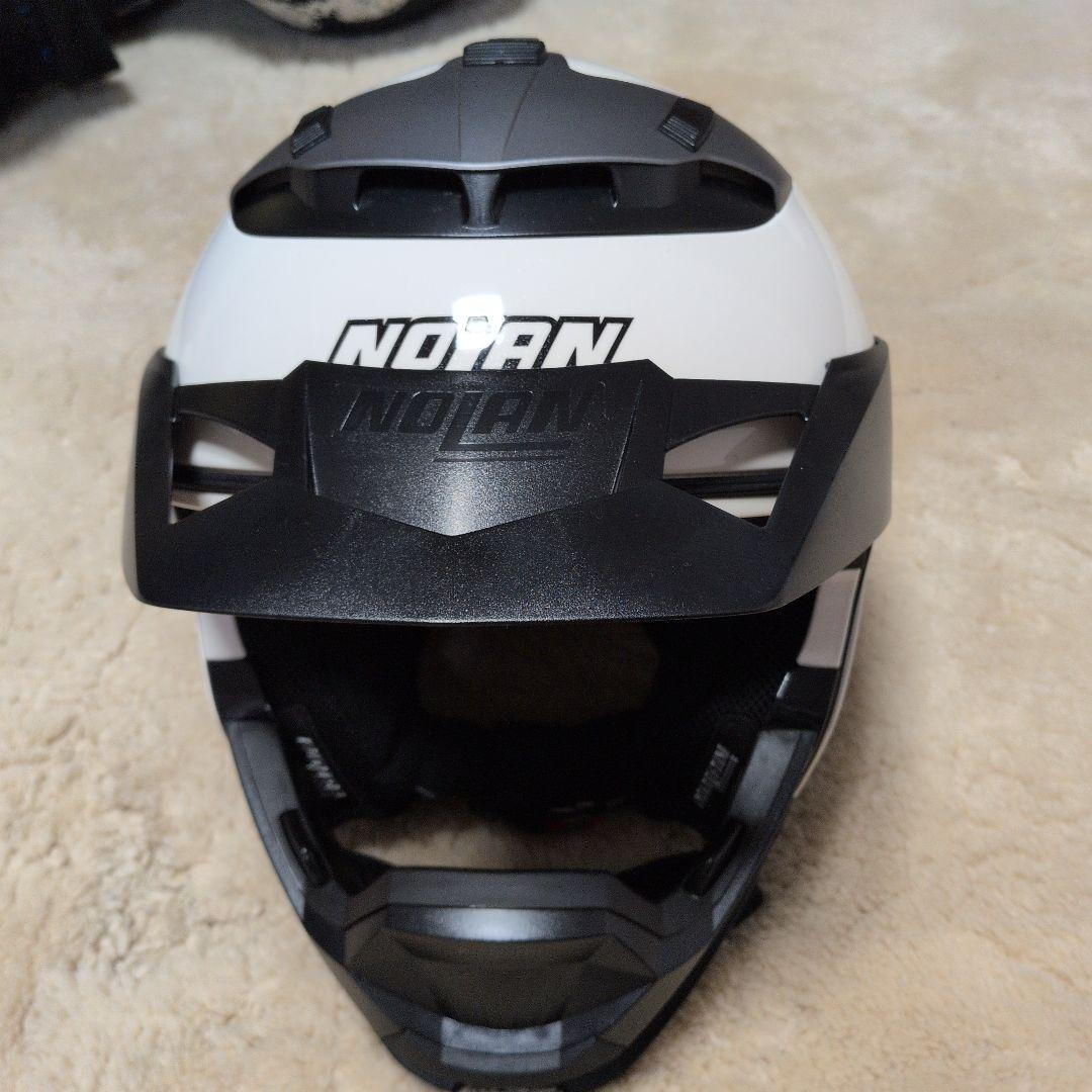 鑑賞用【美品】NOLAN NXX フルフェイスヘルメット ホワイト/ブラック 2026年最新】ノーラン ヘルメットの人気アイテム - メルカリ