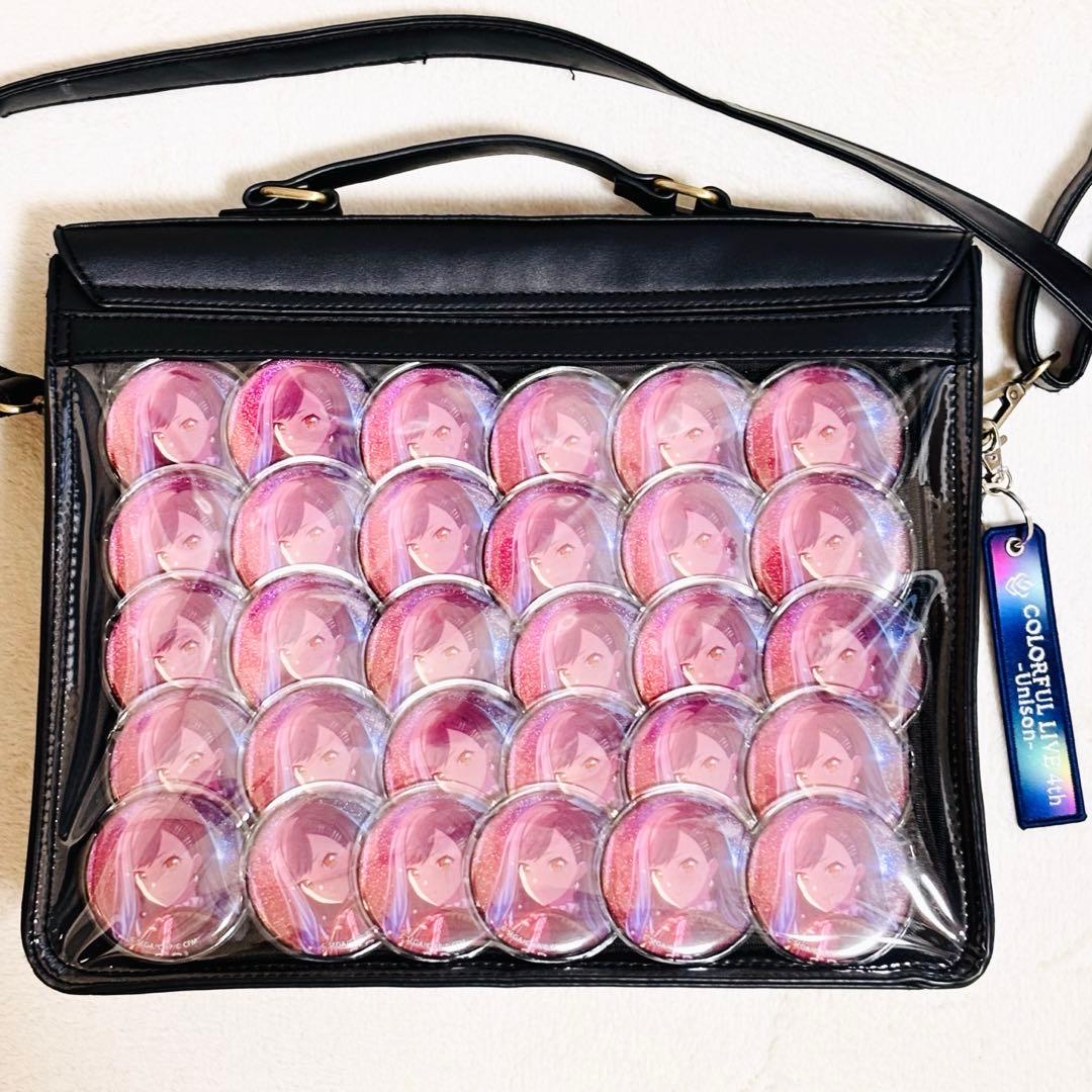 プロセカ 白石杏 グリッター缶バッジ 30個 痛バッグ プロセカ 白石杏 グリッター缶バッジ 30個 痛バッグ - メルカリ