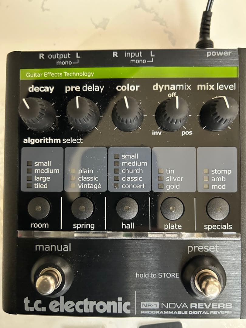 ジャンク品)tc electronic NR-1 Nova Reverb - メルカリ