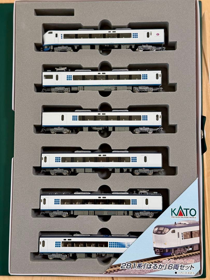 フルLED化完成品KATO10-330 281系「はるか」基本・増結 6両セット
