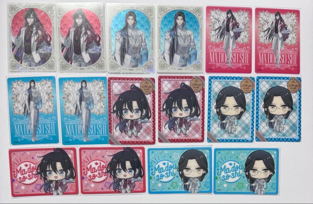 魔道祖師 スイパラコラボ クリアカードコレクション【魏嬰、藍湛2コンプセット】 魔道祖師 スイパラコラボ クリアカードコレクション【魏嬰、藍湛2