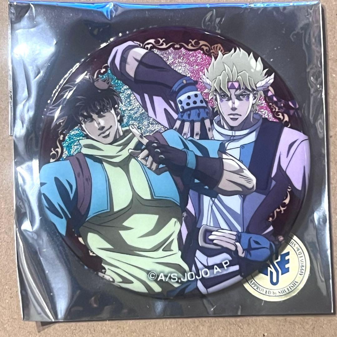 ジョジョの奇妙な冒険 ジャンプフェスタ 缶バッジ シーザー ジョセフ
