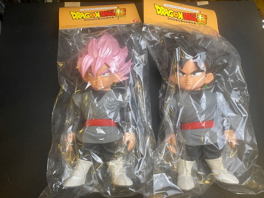 ドラゴンボール レトロソフビコレクション　ブラック&ロゼ ドラゴンボールレトロソフビコレクション ゴクウブラック（超サイヤ人