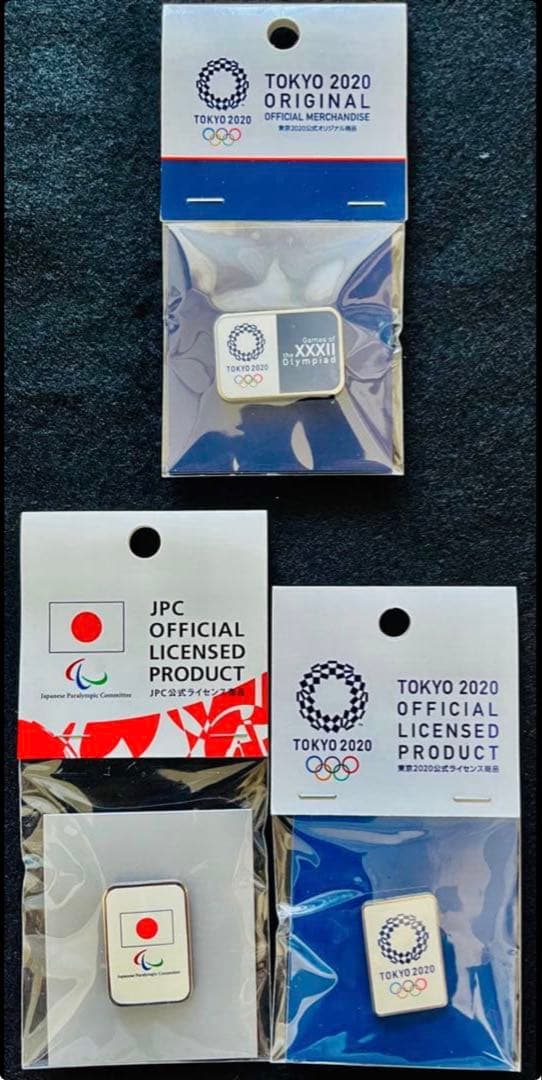 新品未開封品 東京2020公式ライセンスグッズ オリンピックピンバッチ
