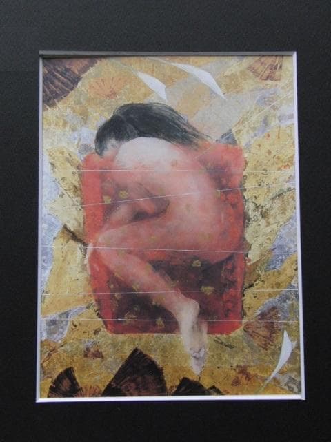 鳥山玲、【まどろみ】、希少な大判額装用画集より、美品、日本人画家、新品額装付 鳥山玲、【夢野ー彼方の水音ー】、希少な額装用画集より、新品額装付