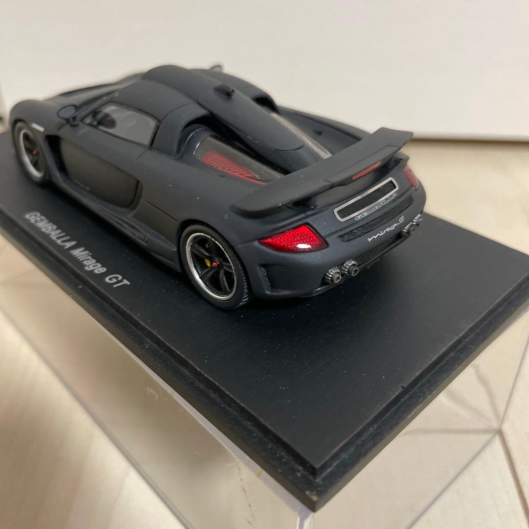 スパーク 1/43 ポルシェ ゲンバラミラージュGT マットブラック 希少色