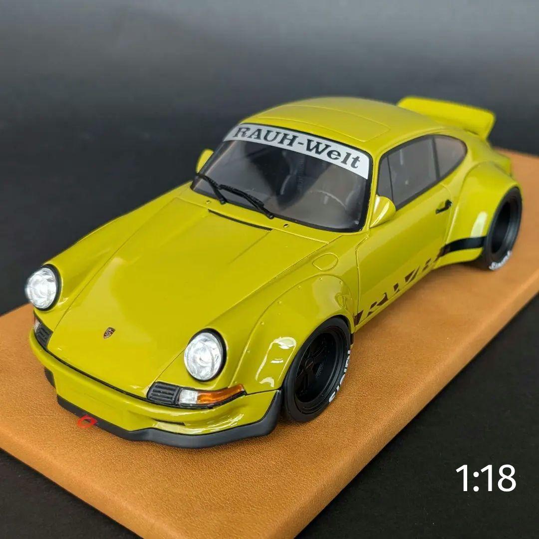 GTスピリット 1/18 PORSCHE 911 RWB カーキグリーン GTスピリット GTS120 1/18 RWB 911 (カーキグリーン) - ミニチャンプス