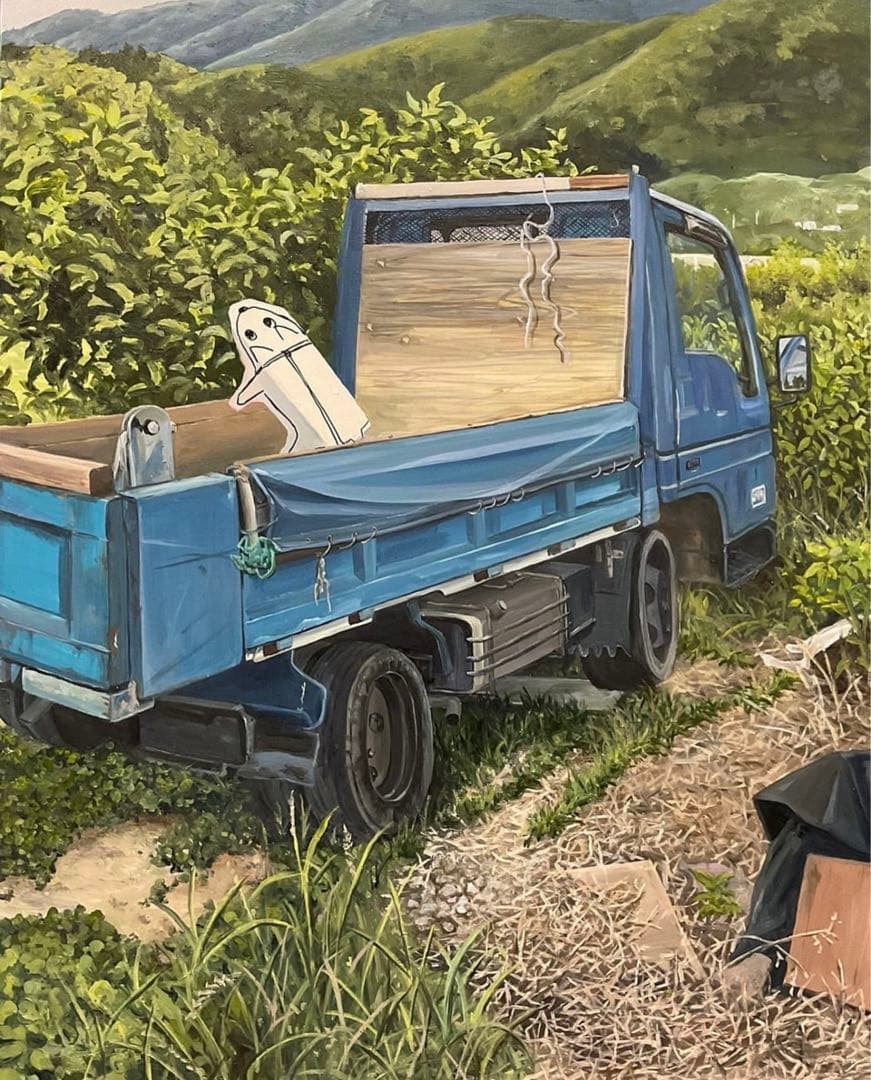 レア　德永葵 一点もの　unique 原画 田んぼ by 德永葵 | 現代アートの販売・通販 | ArtSticker