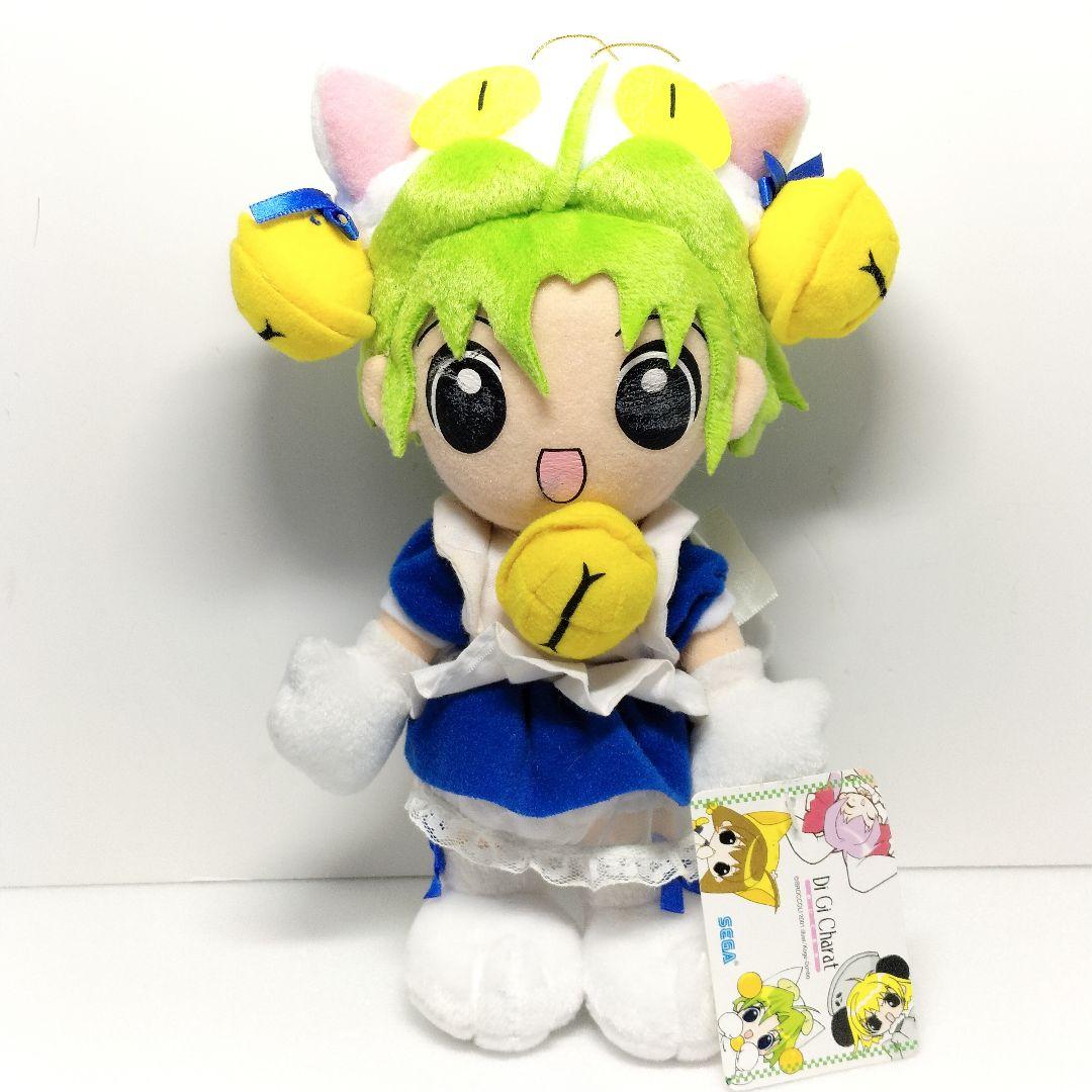 当時物 レア デジキャラット ぬいぐるみ でじこ タグ付き デ・ジ