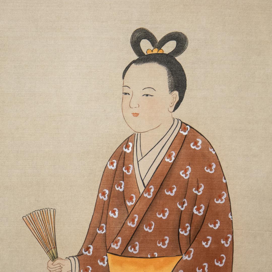 掛軸-918 中村逸夫 鹿子御影 共箱 蓮如上人像 浄土真宗 - メルカリ