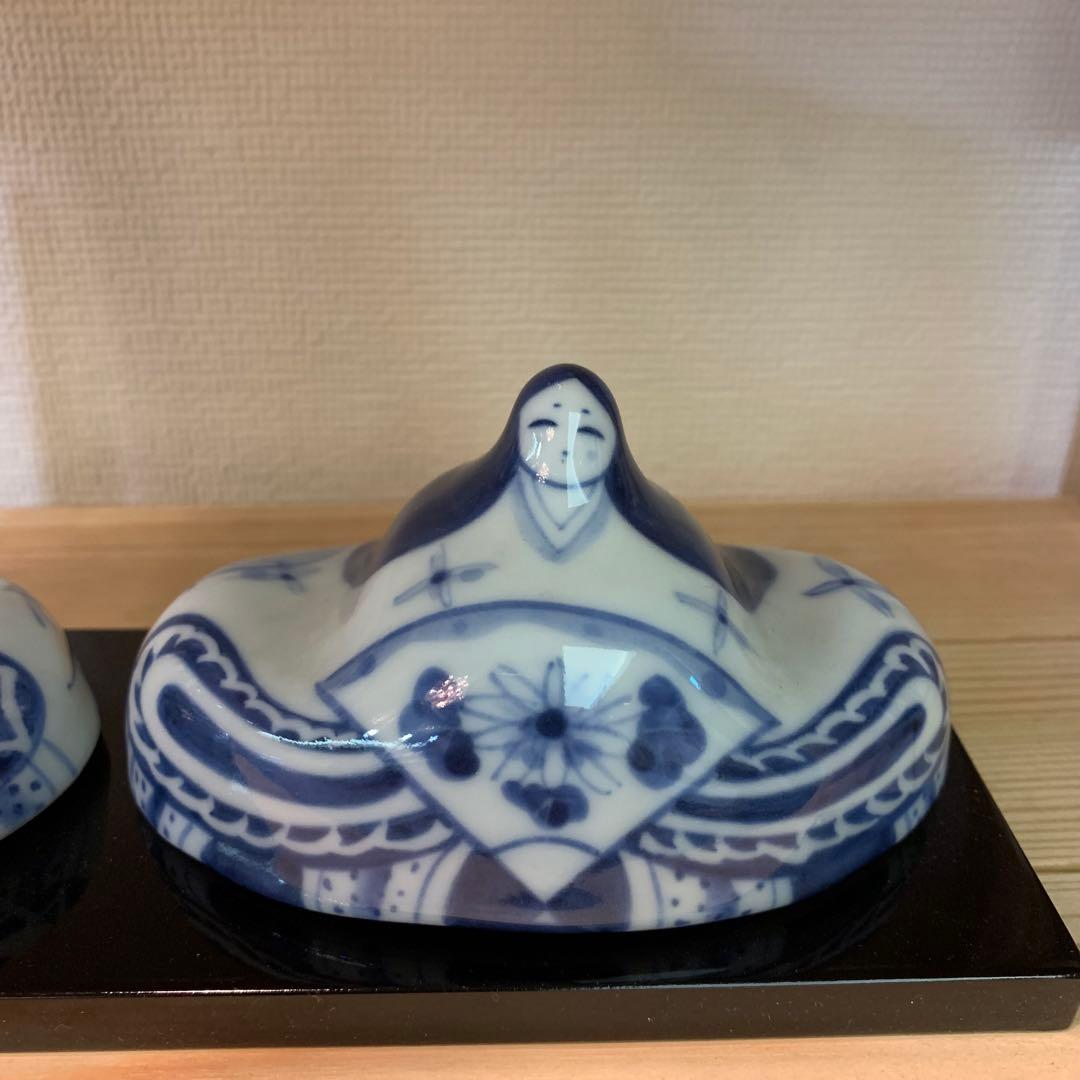 ⭐︎2月23日までの出品⭐︎雛人形 ⑦ 砥部焼 山田ひろみ 陶磁器