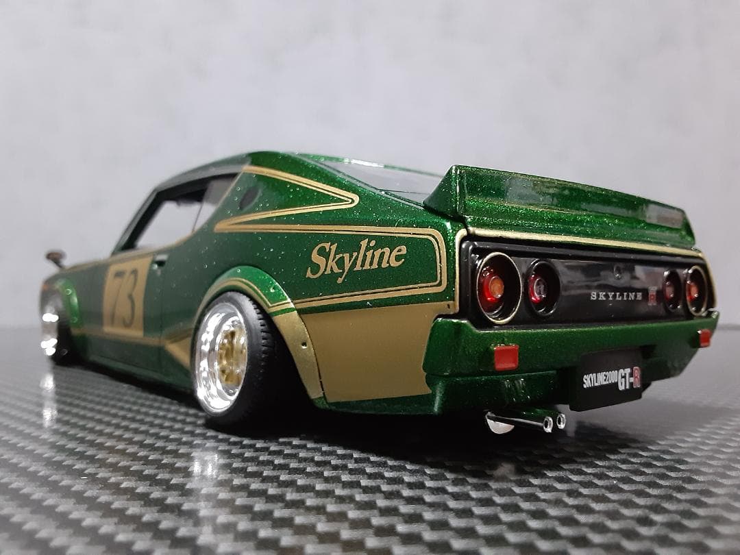 Maisto 1/24 日産 スカイライン 2000GT-R ケンメリレーシング - メルカリ