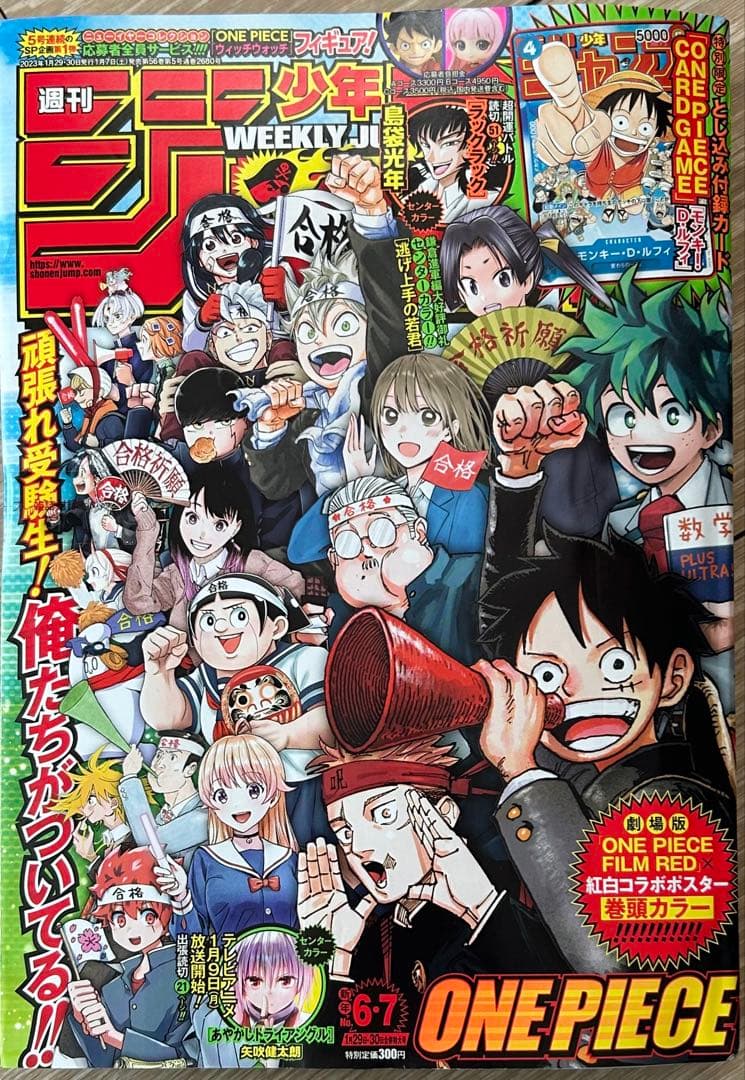 モンキー・D・ルフィ：週刊少年ジャンプ付録6.7特大号 P-033 - メルカリ