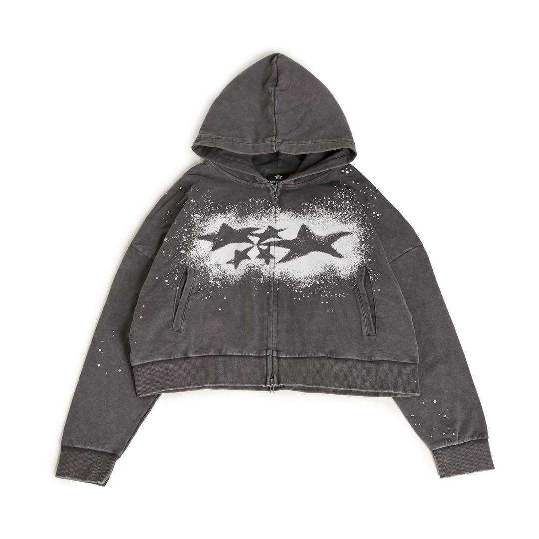 STARGLOW [Wish upon a star]Zip-Up Hoodie - メルカリ