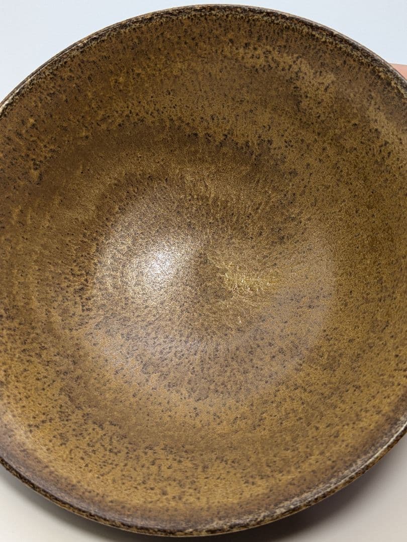 小倉円平 円平焼 金結晶茶盌 共箱共布栞 抹茶碗 抹茶茶碗 茶道具 小倉