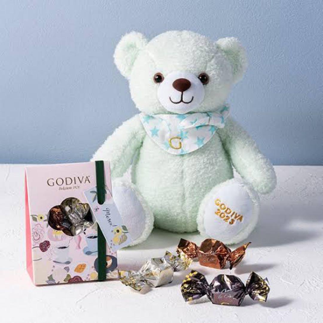 新品】2023ホワイトデー限定 GODIVA ゴディバ テディベア ぬいぐるみ
