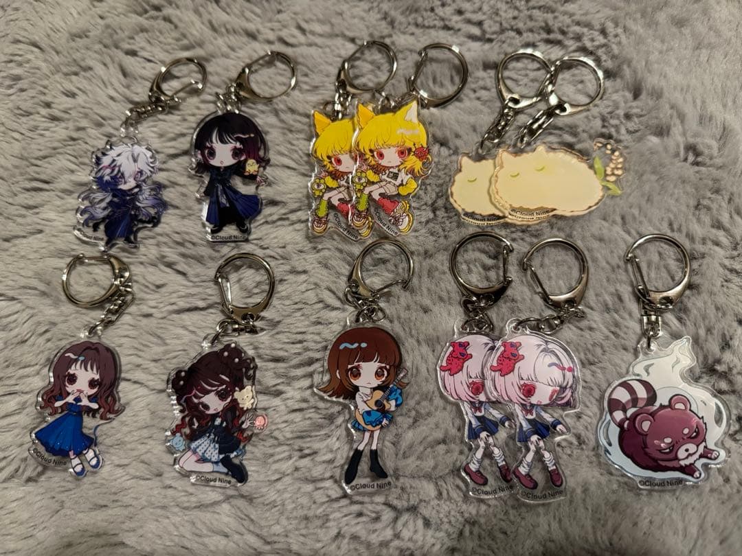 イチマルナイン アクリルキーホルダーセット（12個） クラウドナインパーク アクキー イチマルナイン セミコンプ 12点セット