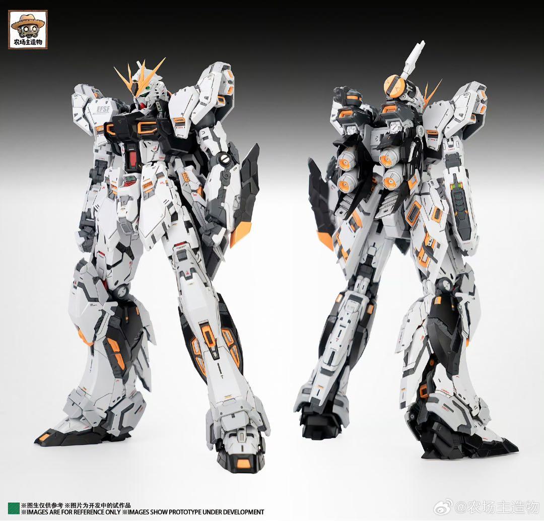 新品1/100 MGEX級νガンダム 海外スタジオ正規品 - メルカリ