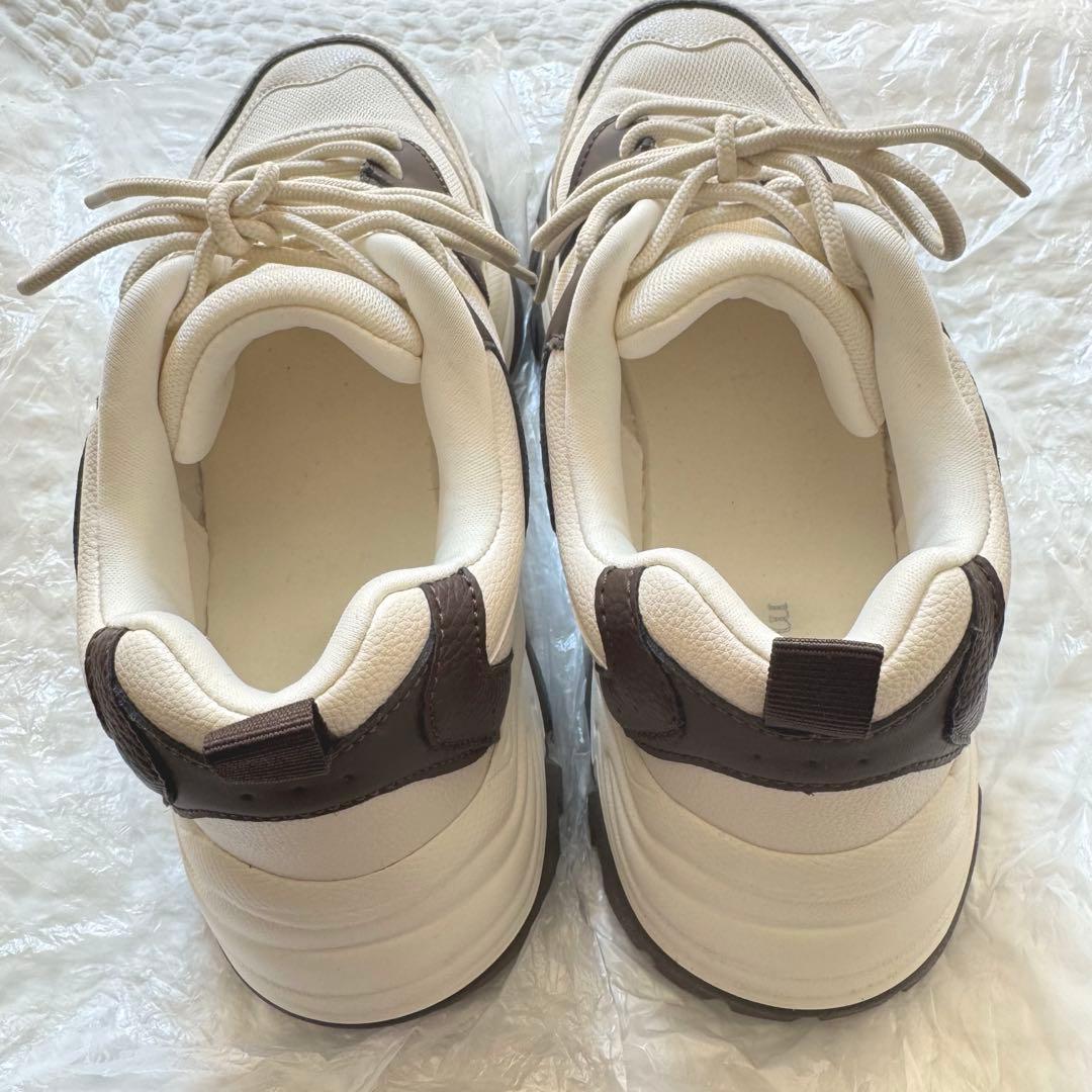 田中里奈 mysa closet ダッドスニーカー Lサイズ 濃茶 完売品 - メルカリ